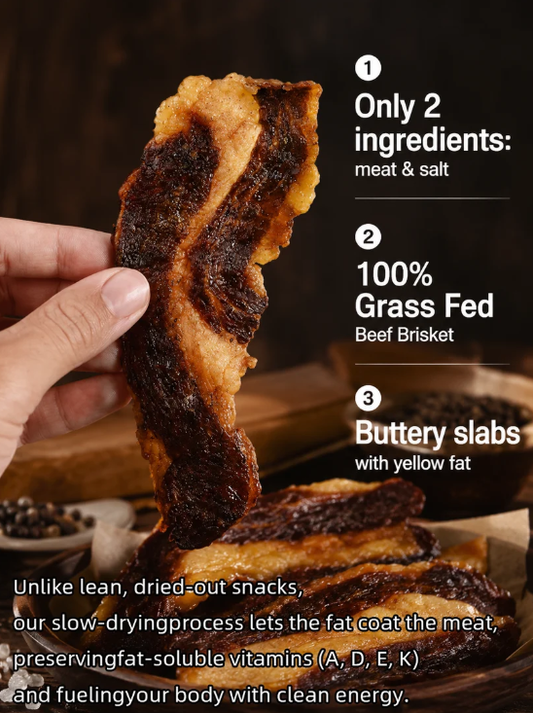 🐮 Beef brisket chunks - 100% grass-fed and grass-finished