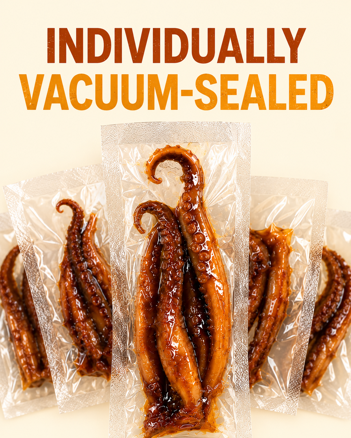 🐙 BBQ Roasted Whole Squid Snack –   Ready to Eat, Individually Wrapped-LAN