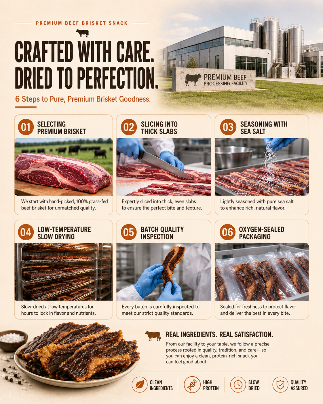🐮 Beef brisket chunks - 100% grass-fed and grass-finished-LAN